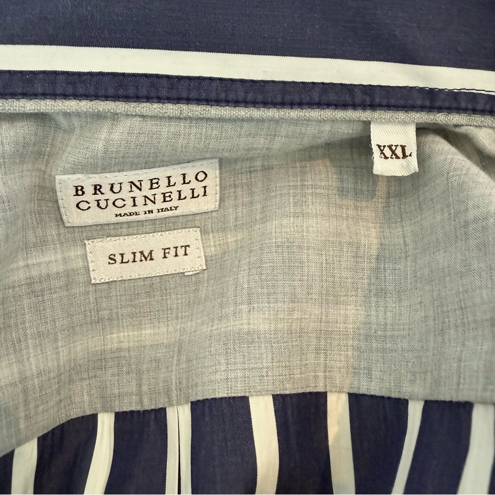Brunello Cucinelli Slim Fit Shirt - Picture 6 of 8